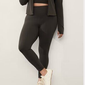 Athleta Ultra High Rise 7/8 Legging TRUFFLE sz 1X